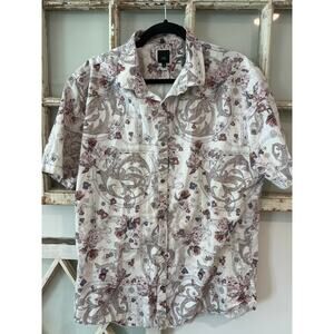 River Island size XL men’s button down shirt